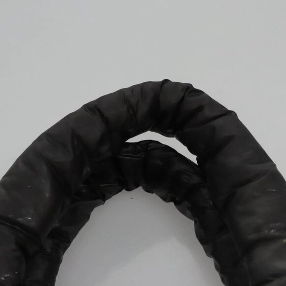 CHANEL Cococoon Hand Bag Nylon Black Silver CC - Picture 7 of 16